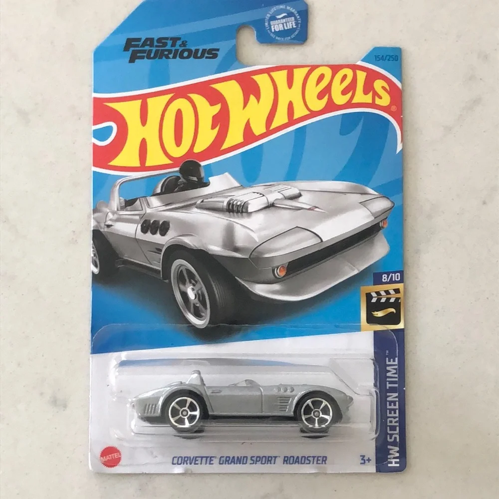 Silver Corvette Grand Sport Roadster